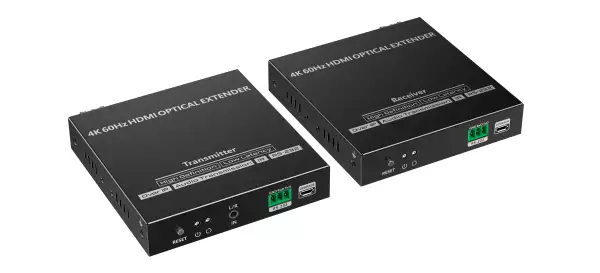 Lenkeng LKV982 — Удлинитель HDMI по оптическому волокну, 4K, до 40 км